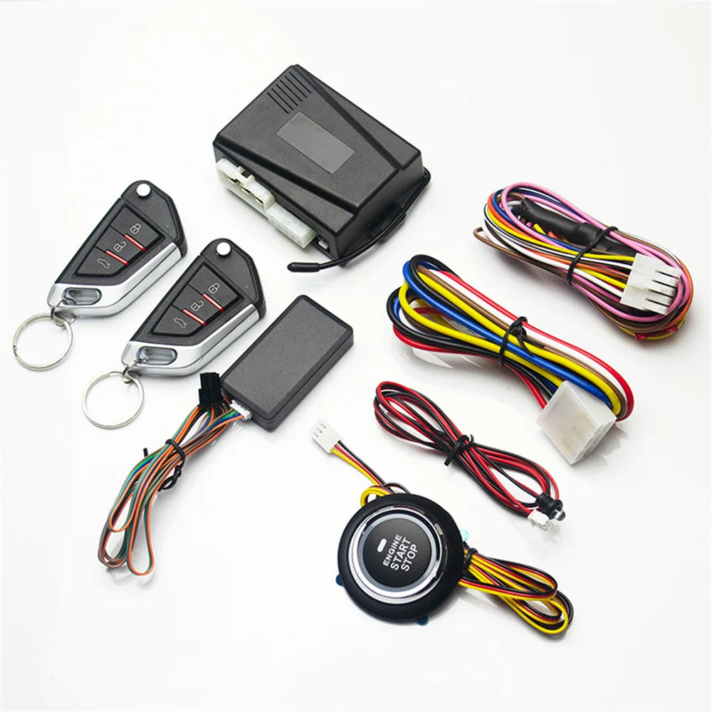 

Mobile Phone Remote Control Start Car Autostart Engine One Button Start Stop System Automatic Engine starter Central Locking