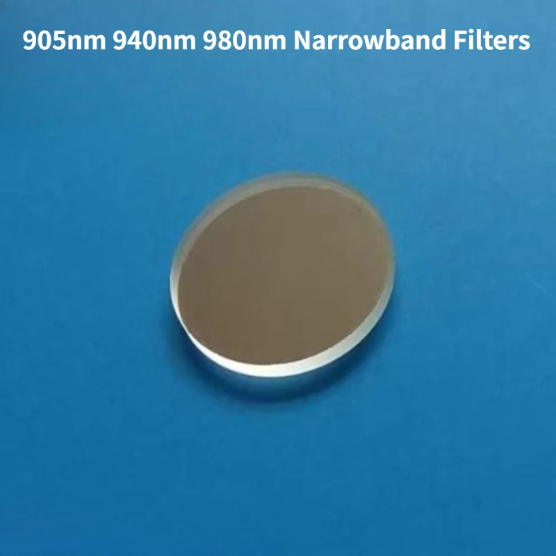 

1 шт. узкополосные фильтры 905 нм 940 нм 980 нм, диаметр 15 мм, полосовые фильтры полушироты 20 нм