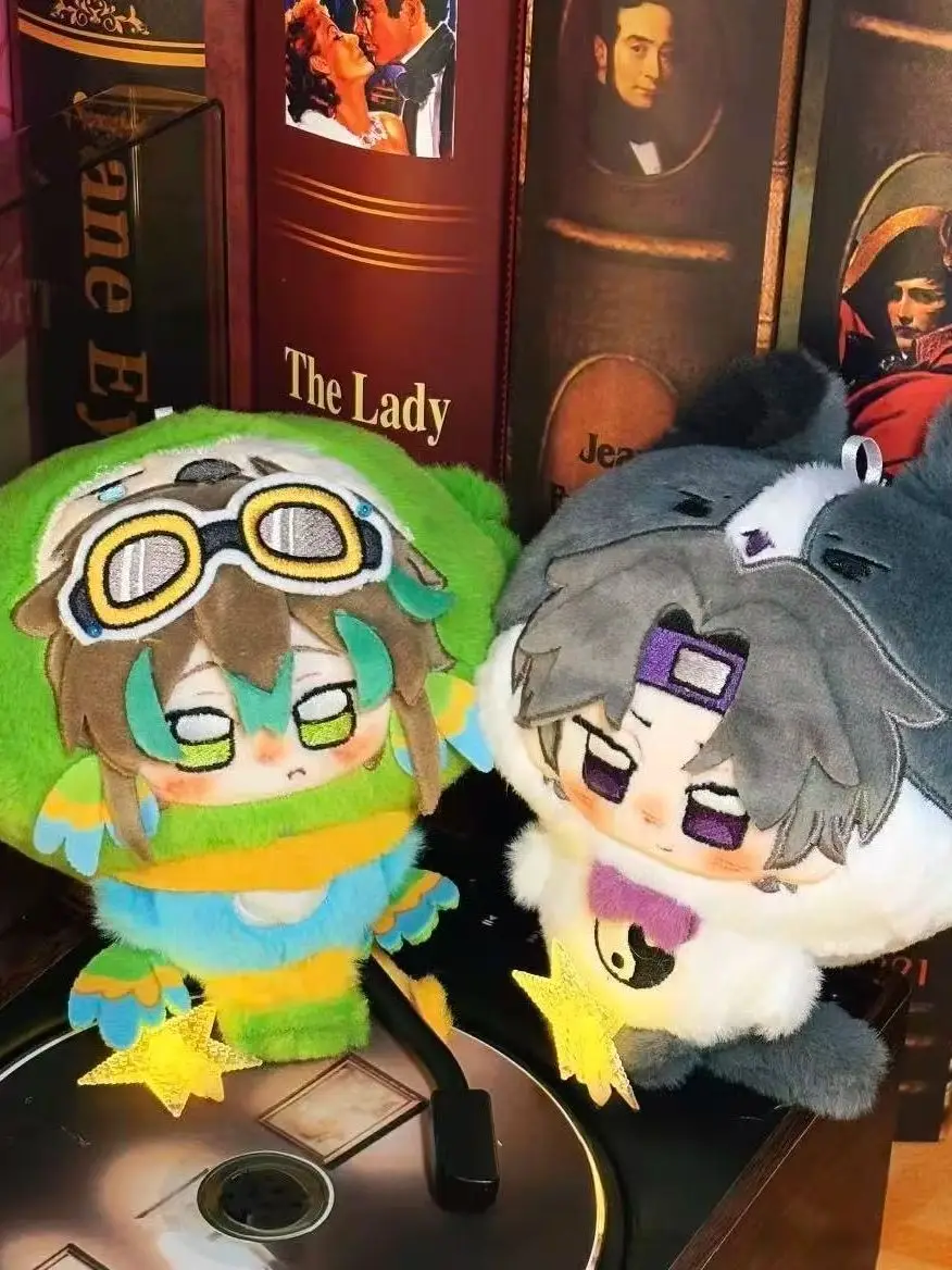 10cm Anime Parrotx2 Wifies Pluszowa Maskotka odysseyduo Pluszowe Zabawki Lalka Zawieszka do Plecaka Breloczek Prezent dla Fanów na Urodziny i Boże Narodzenie — 2
