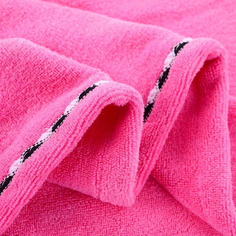 Microfiber Hair Towel Dry Hair Cap Absorbent Hair Towel Wrap Thicken Quick Dry Hair Hat Cap Turban Head Wrap Bathing Tools