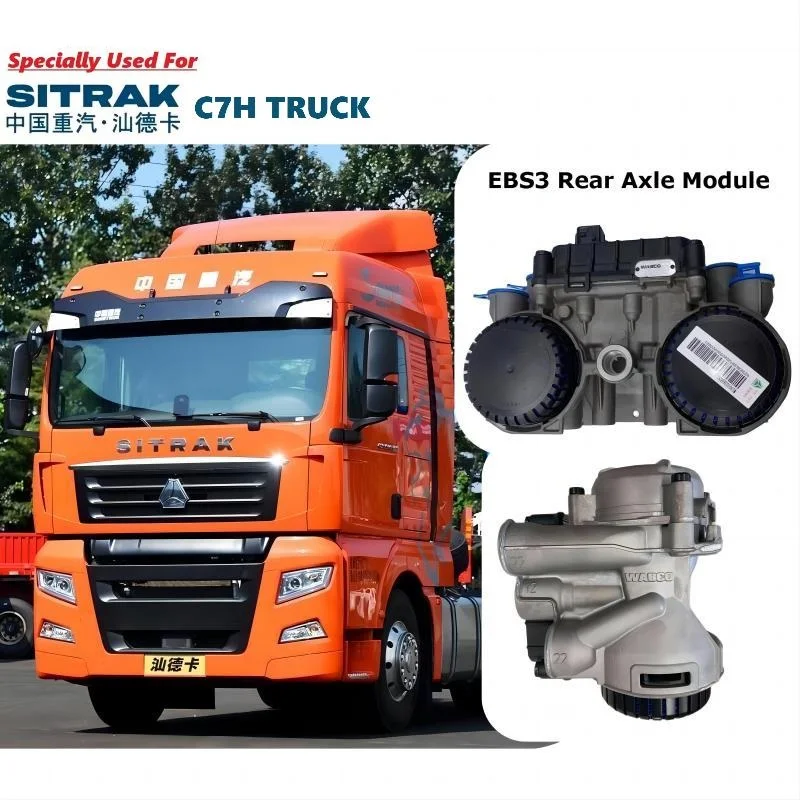 

Specially Used For SITRAK C7H Truck Original Quality EBS3 Rear Axle Module 4801062010 WG9000360553 For HOWO Parts SITRAK Parts