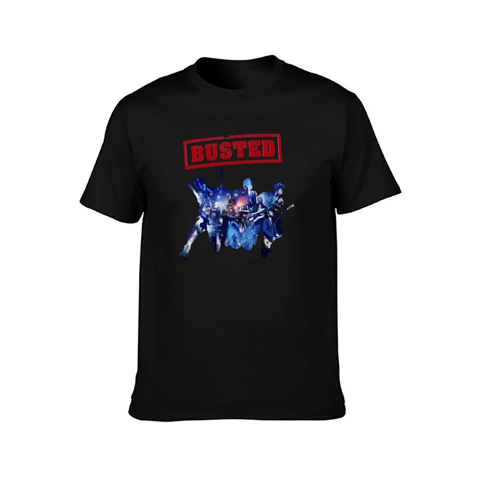 BUSTED TOUR 2024 T-Shirt Industrial Work Tee Shirt T-Shirt