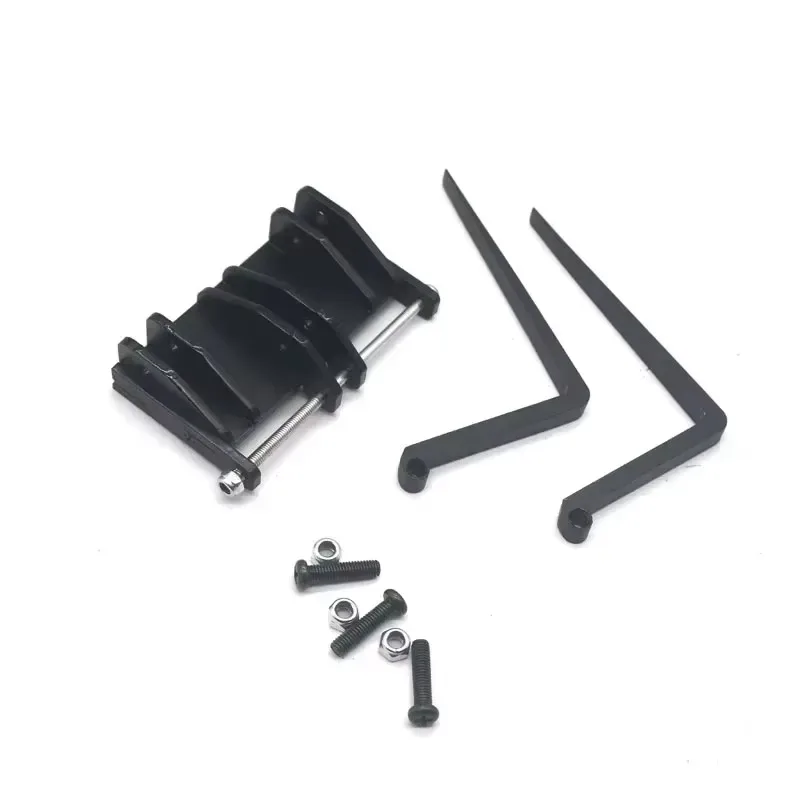 Huina 583 Remote Control Model Loader Forklift Modified Metal Forklift Bucket Pallet Fork Upgrade Accessories
