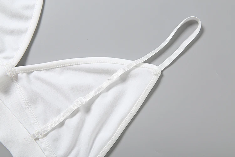 Weird Puss Music Festival 2-teiliges Set, schlichtes, klassisches Camisole mit tiefem Ausschnitt + Cowboy-Kleid mit offenem Rücken, figurbetont, heiß, sexy, modische Anzüge – Detail 7