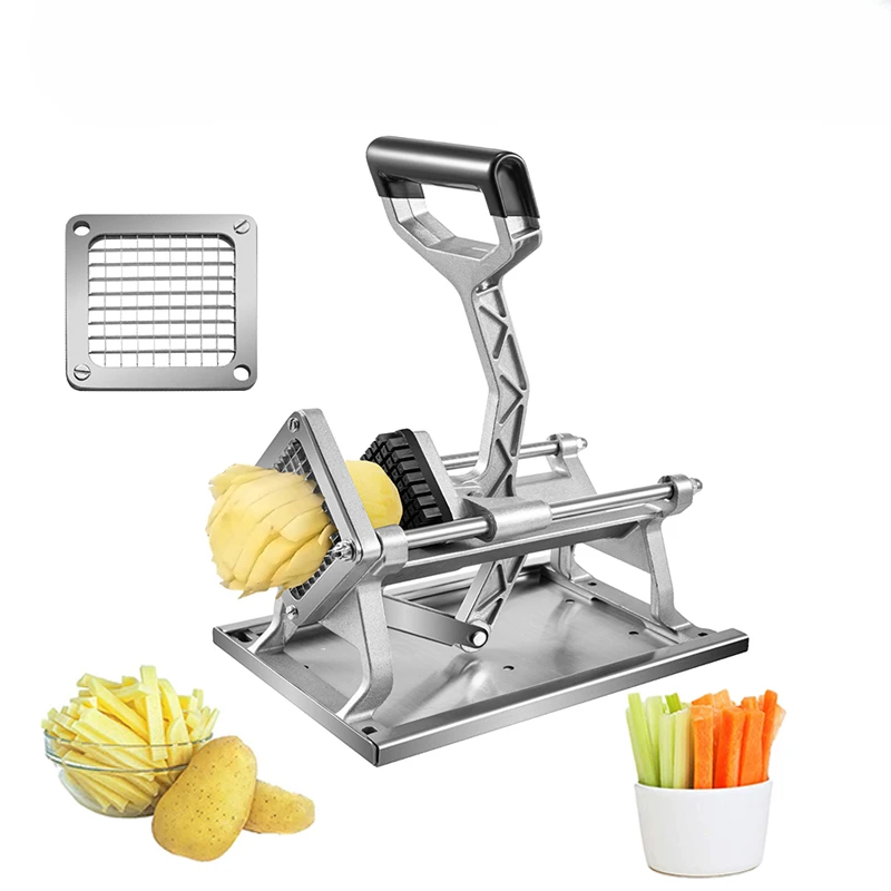 For Manual Potato Slicer Cutting Machine Fruit Vegetable Cutter Chopper With 4 Blades Household Food Processor Slicing Artifact