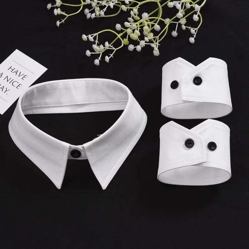 camisas-de-cor-solida-masculinas-e-femininas-gola-unica-mangas-brancas-gola-falsa-decorativa-simples-adequada-para-gravatas-multifuncionais-diy