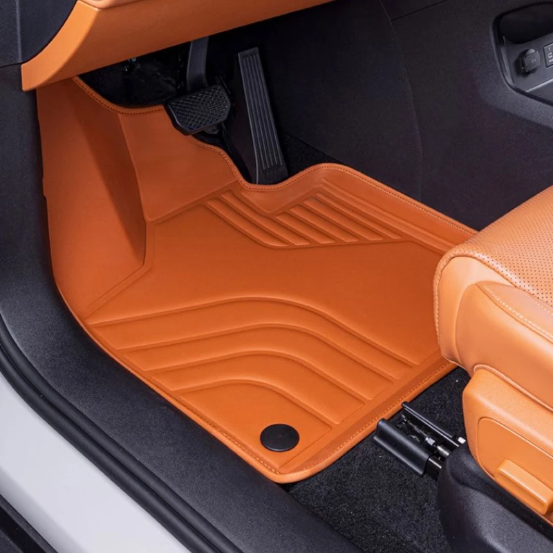 Custom Leather Floor Mats For Leapmotor C10 2024 2025 Waterproof Full Coverage Car Trunk Liner Auto Modification Parts