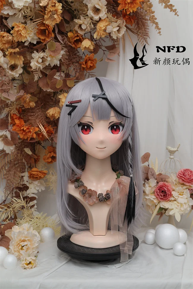 Kigurumi Sand Flower Fork Kroye NFD Full Headband Lock Cosplay Headshell Props Costume Anime Tour