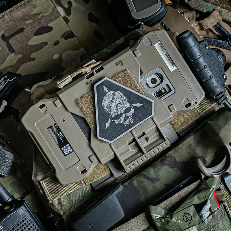 TAD Gear Tactical Skull & Arrow Embroidery Patch - Mission Capability Badge for Clothing Backpack & Helmet Applique Accessory
