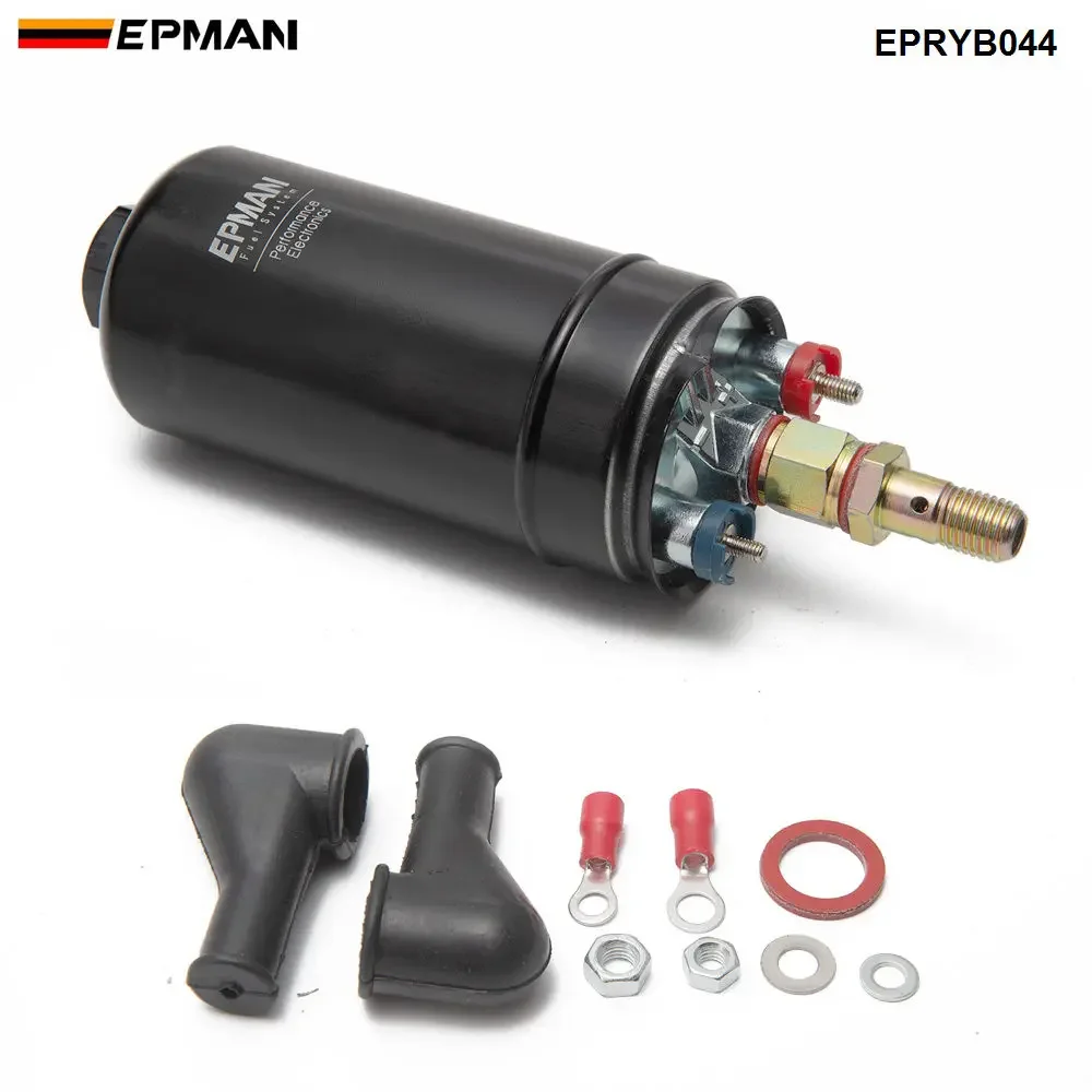 EPMAN Performance 300lph External Fuel Pump 044 for OEM:0580 254 044 Poulor  H Q E85 Compatible EPRYB044