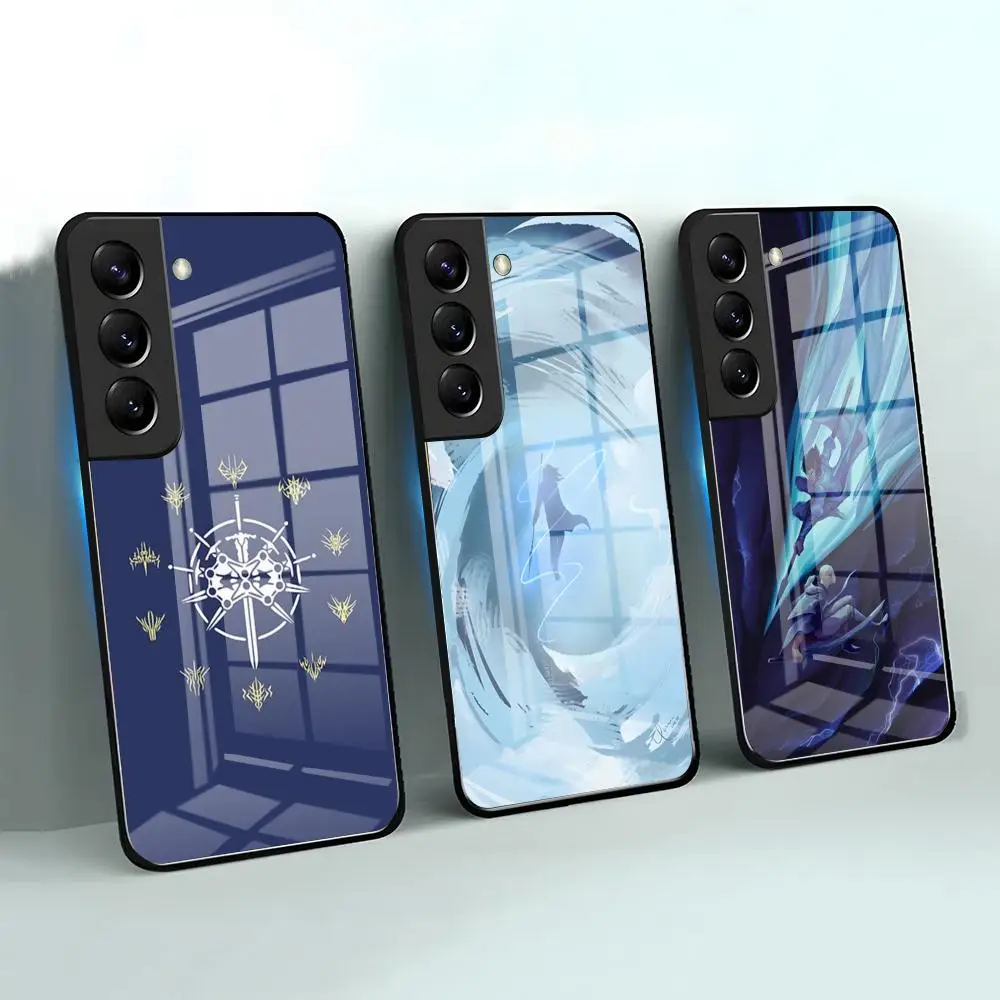 S-Stormlight Archive Phone Case For Samsung A56 A36 A26 A16 A15 A25 A35 A55 A14 A34 A24 A54 Glass Case