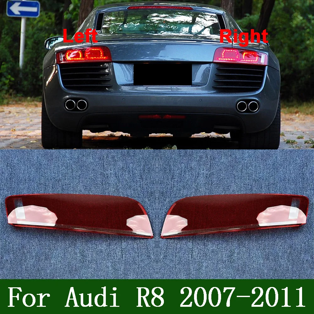 

Taillight Cover For Audi 2007-2011 R8 Car Rear Taillight Shell Brake Lights Shell Replace Auto Rear Shell Cover Mask Lampshade