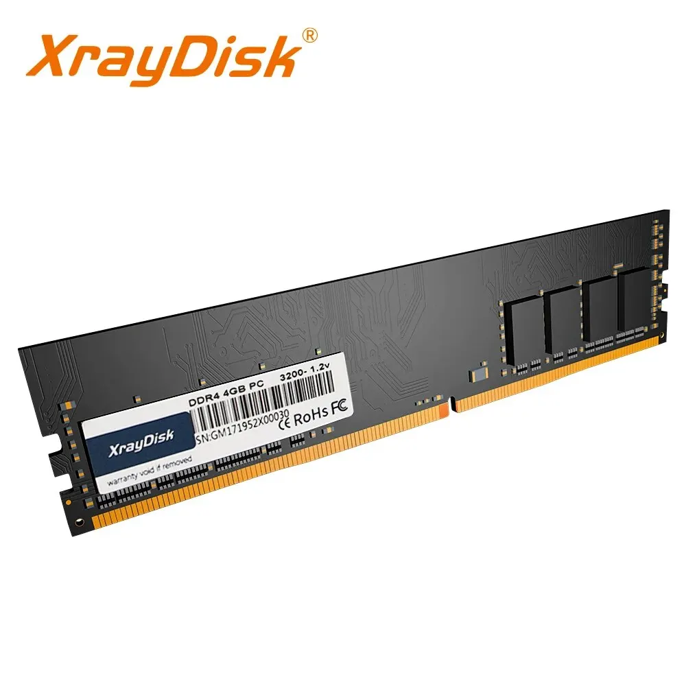 XrayDisk Ram DDR4 8GB 16GB 2666MHZ 3200MHz 1.2V PC Dimm Desktop High Compatible Memory