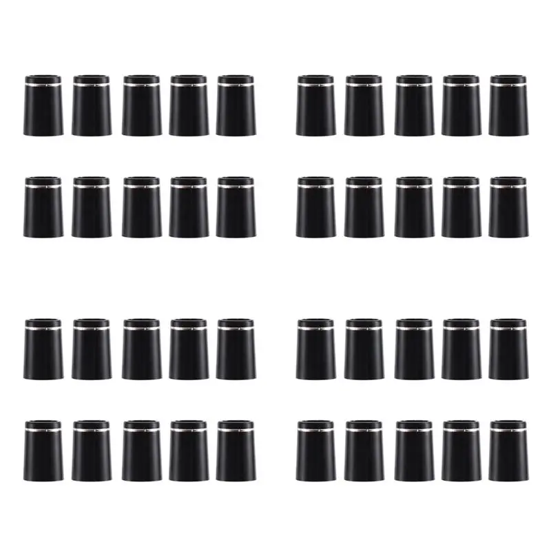 

HOES-40 Pcs Golf Ferrules 9.5X19X13.4MM Shaft Sleeve Adapter Golf Shafts Accessories Equipment