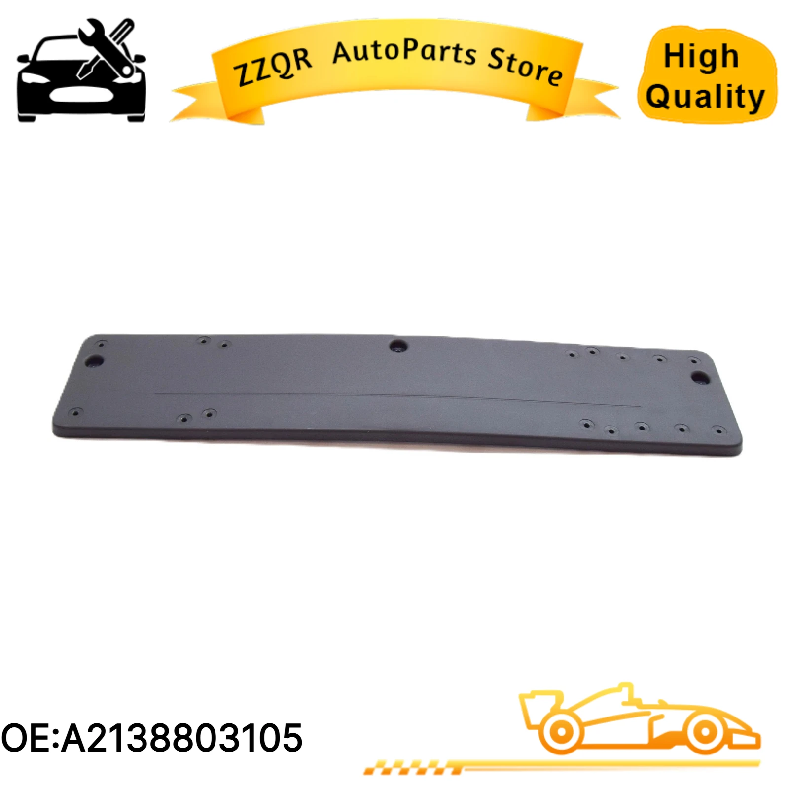A2138803105 2138803105 Front Bumper License Plate Frame For Mercedes-Benz E Class W213