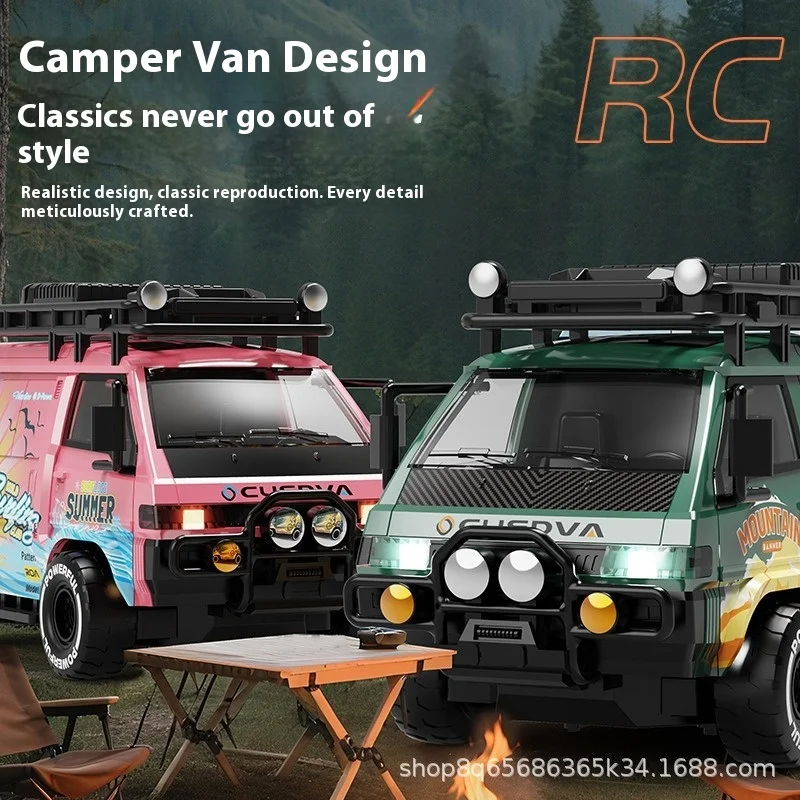 

Kids Rc Drift Car Bus 2.4g Four-Wheel Drive Electric High-Speed Racing Car Light Control Boys Toy Vehicle