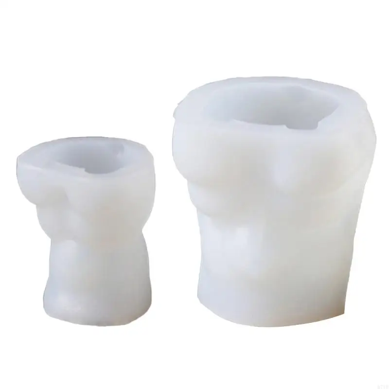 

R7UF Epoxy Handmade Soap Mold Bear Decoration Mold for DIY Soap Decorations