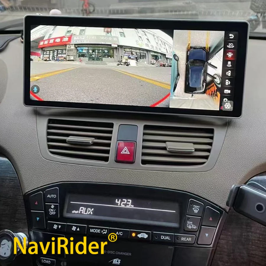 12.3inch Android Qled Screen For Acura MDX Car Radio Multimedia Video Player Stereo Wireless Carplay GPS Navigation Head Unit