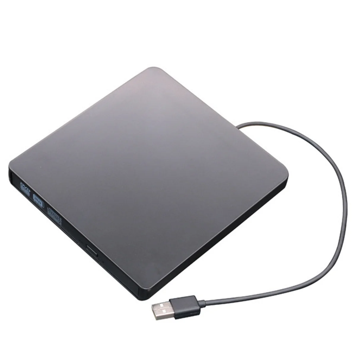 

Внешний CD-проигрыватель USB3.0, 12,7 мм, тип лотка, ультратонкий рекордер с оптическим приводом для компьютера, ноутбука, ПК (черный)