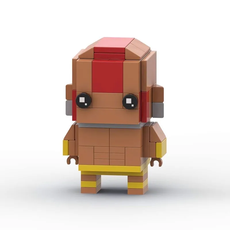 Bricklink Ideas Streets Game Sutorito Faita Fighting Figures Brickheadz Sets Tabletop Ornament Building Blocks Kid Toys Gift