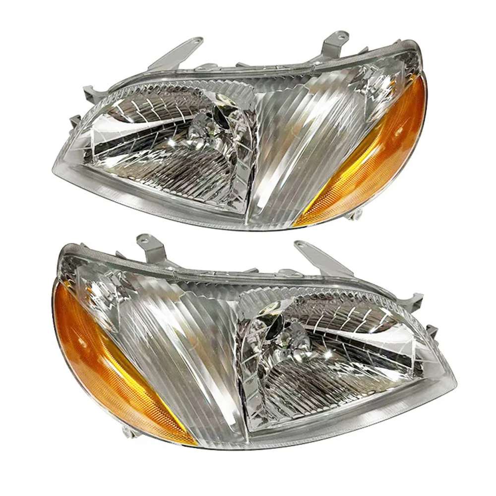 1 Pair Car Headlights For Toyota Echo Platz 1999 - 02 NCP11 NCP12 Automobile Headlamp 8115052170 8113052180 8111052180