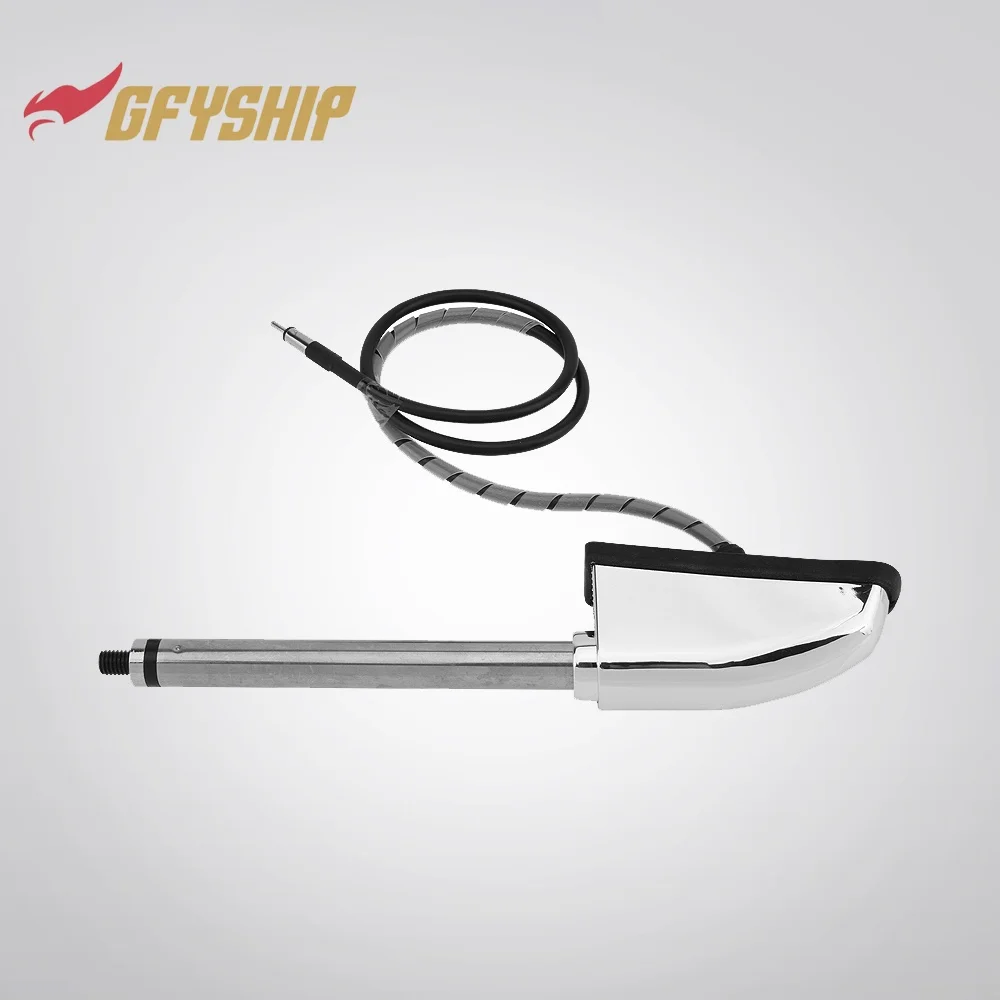 Motorcycle Chrome  Antenna Audio Comfort Navi Assembly For Honda Goldwing GL1500 GL1800 2001 2002 2003 2004 2005 2006‑2017
