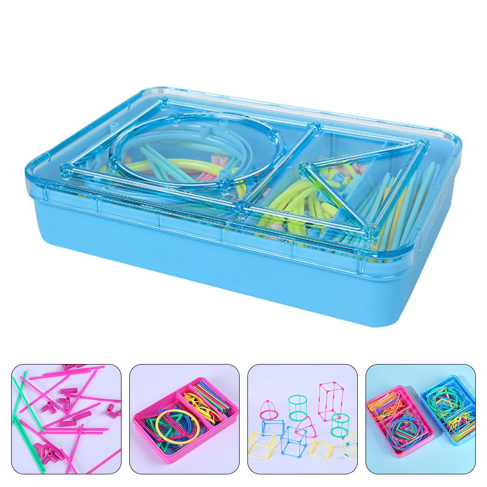 1Set Mathematics Geometry Graph Frame Creative Educational Learning Set for Kids Early Development Logical Thinking Cognitive