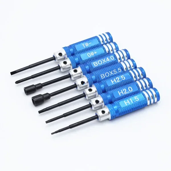 

7-piece screwdriver set, 1.5/2.0/2.5 hexagonal cross tool set, socket 94111 94123 special