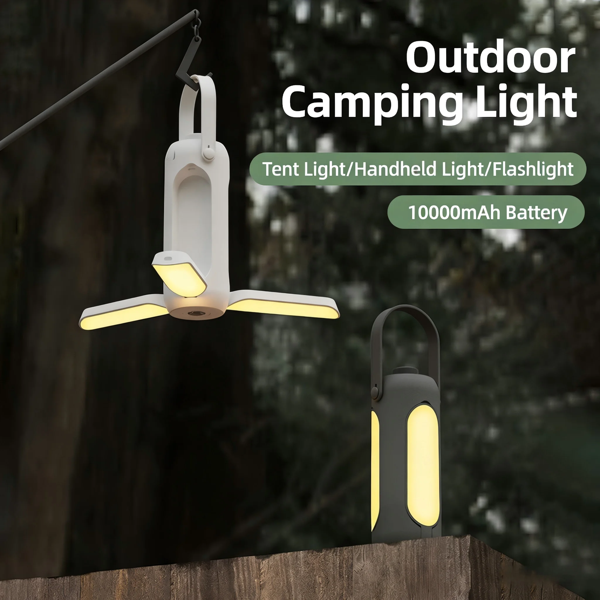 10000mAh LED 캠핑 랜턴 USB 충전식 휴대용 - Outdoor Usb Power Bank 리뷰 및 가격