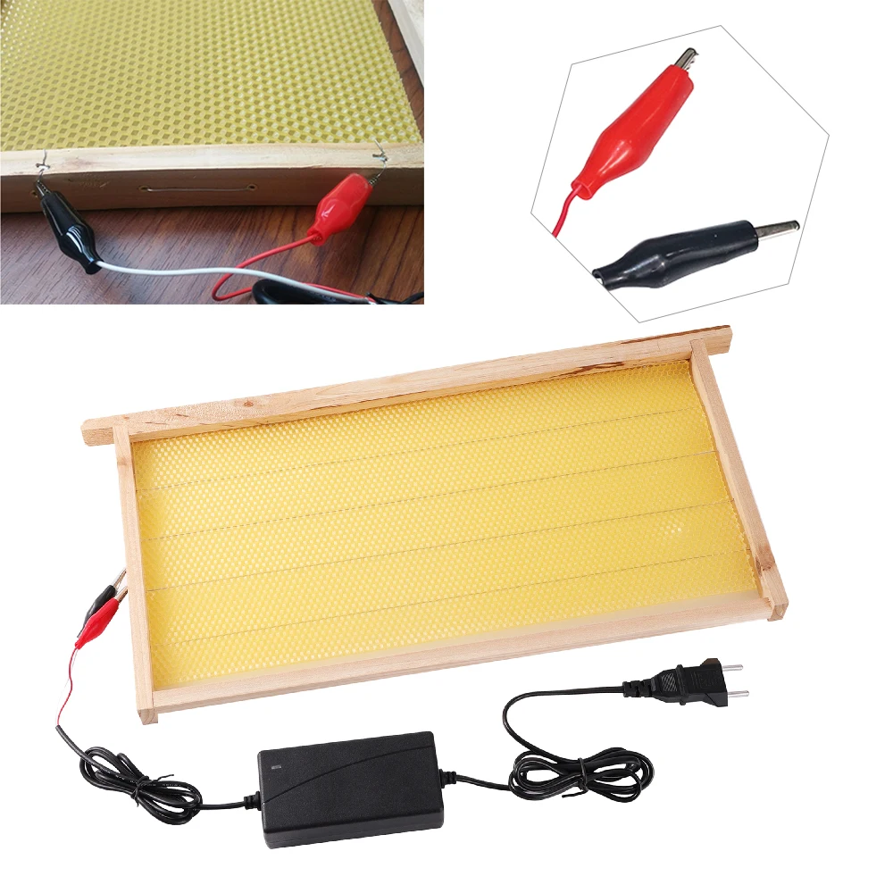 Beekeeping Electric Embedder (AC 100-240V-5A) Heating Machine Bee Frames Beehive Installer Beekeeper Supplies Apiculture Tools