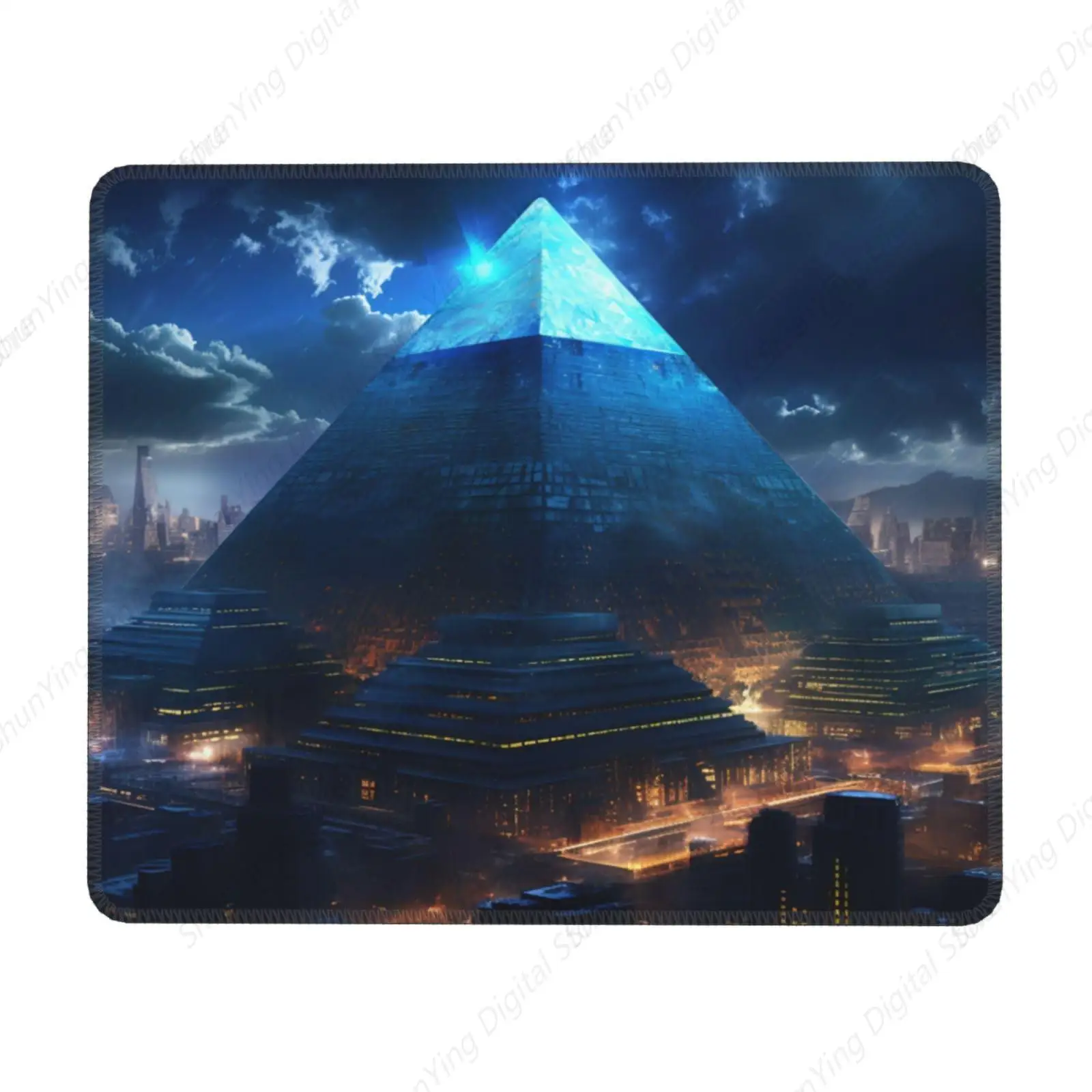 Cyberpunk Mouse Pad Non Slip Rubber Laptop And Office Gaming Mouse Pad For Men And Women's Computers 18*22cm