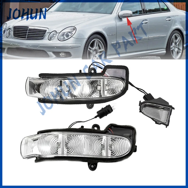 

2038201321 Светодиодный индикатор бокового зеркала заднего вида для Mercedes Benz E G Class 2038201421 2002-2008 гг.