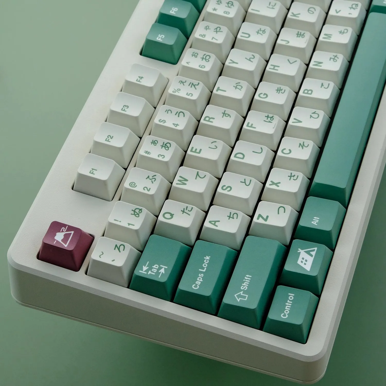 1 Set GMK Camping Key Caps For MX Switch Mechanical Keyboard PBT 5 Sides Dye Subbed Cherry Profile Keycap For 64 68 84 FILCO view 4