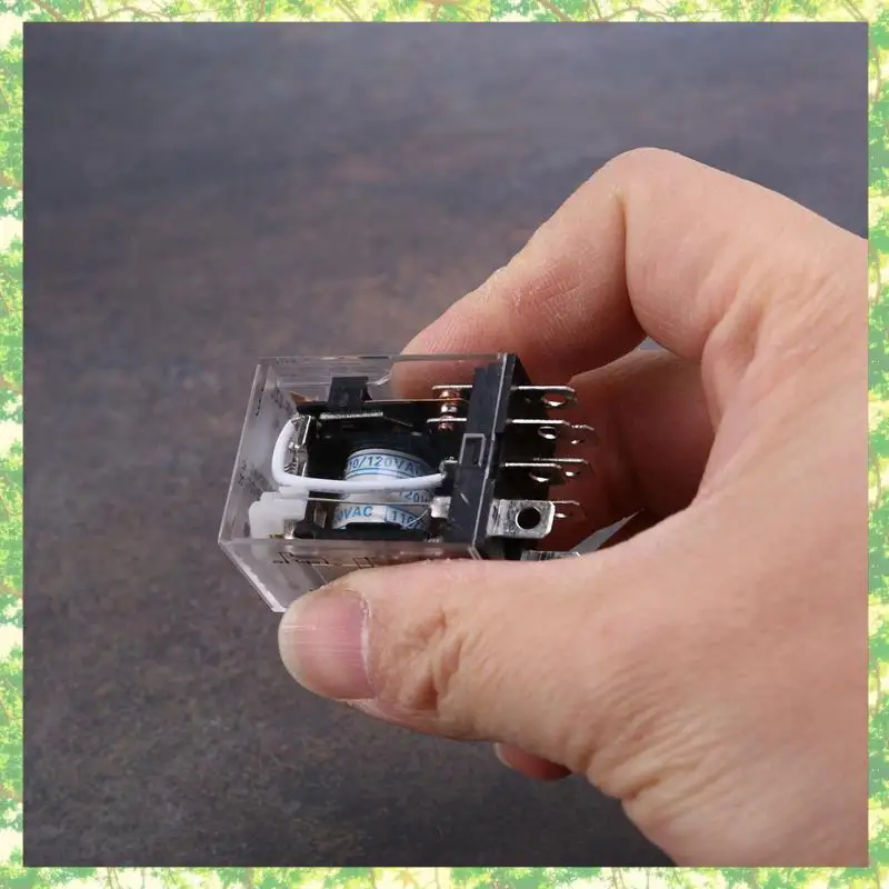 Smart-4X JQX-13FL Катушка переменного тока 110 В DPDT 8-контактное 8P электромагнитное силовое реле