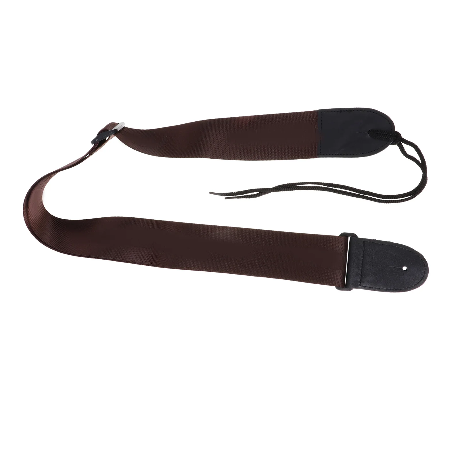 

Guitar Strap Shoulder Instrument Ukulele Parts Nylon Skin Punch Free Belt