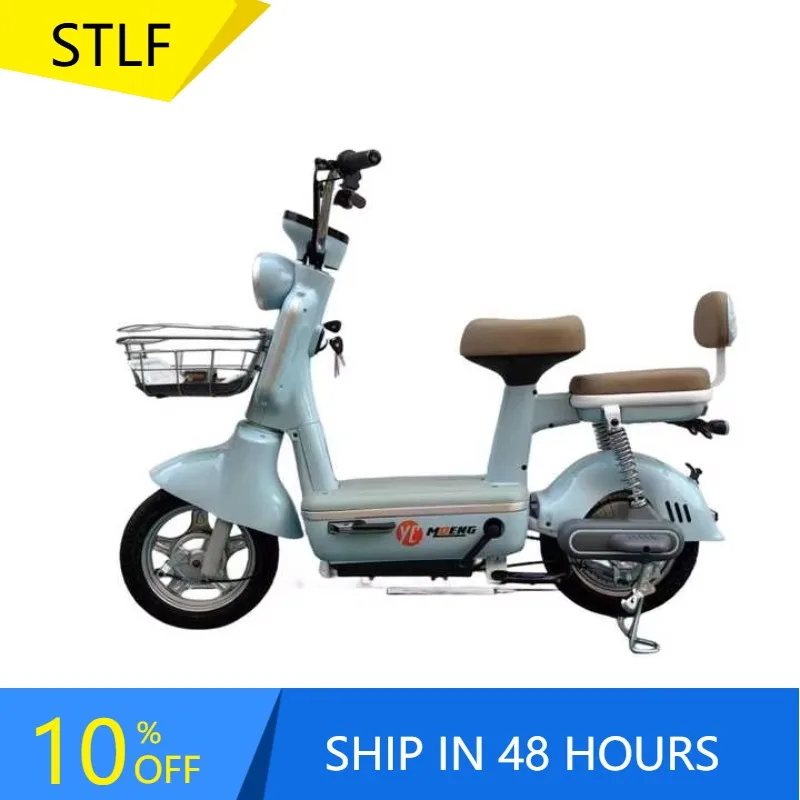 Zuimi High-end 48V Electric High-Speed Streetbike New Urban City Bike 500W Rear Hub Motor 2-Wheel Open Motorcycle Type Steel Fra