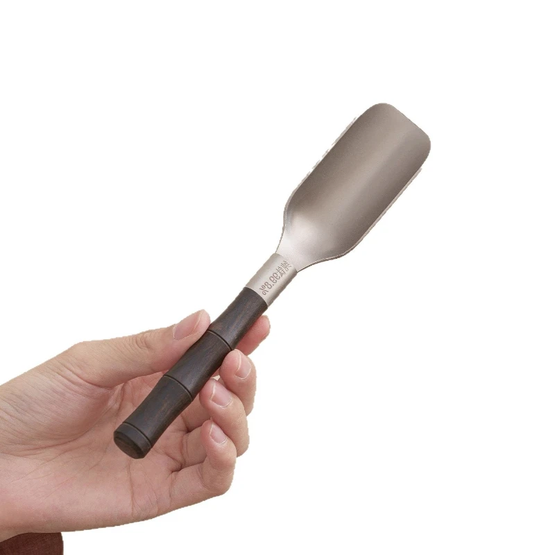 LMM household anti-scalding teacup with teaspoon Kung Fu Six Gentlemen spoon