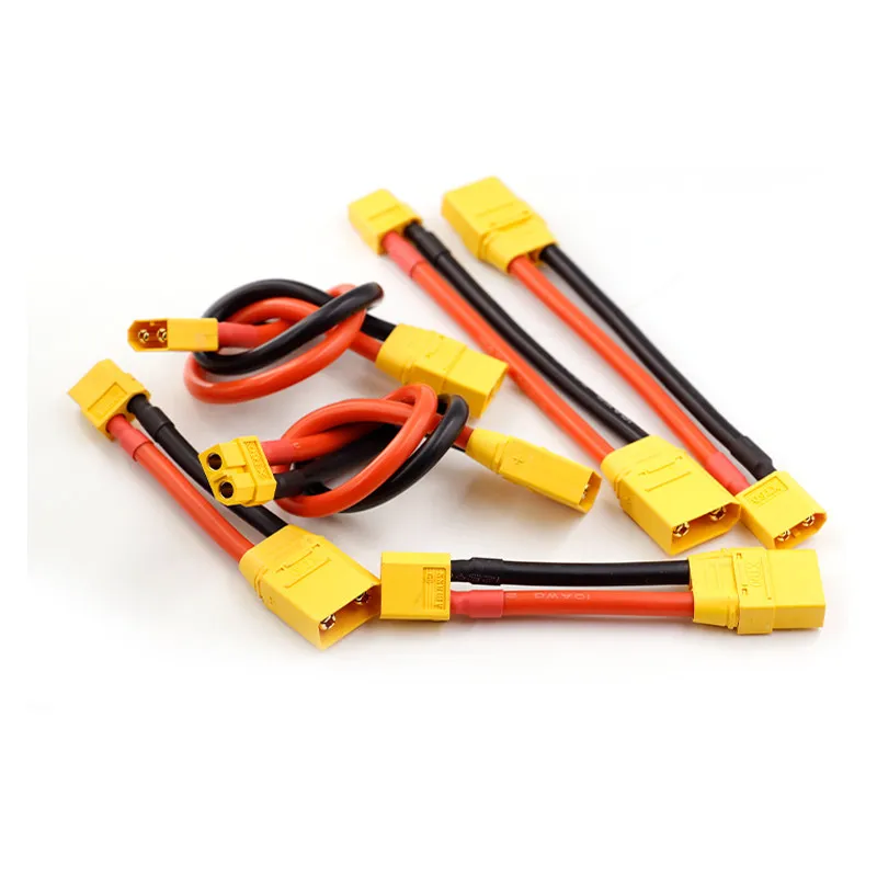 1pcs, XT60 to XT90H with Sheathed Plug Wire 10AWG Suitable for Model Aircraft Power Supply