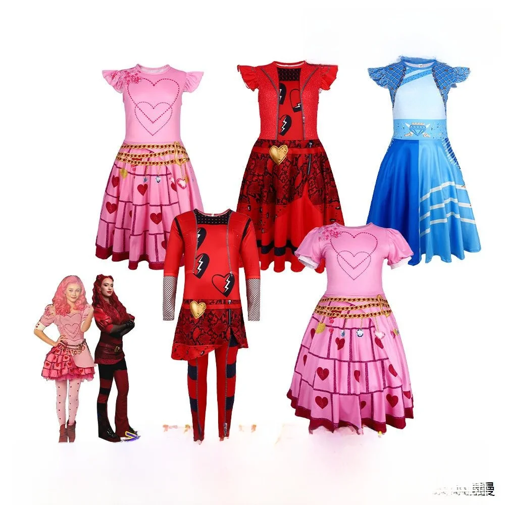 

loween Costume Descendants Suit Tight Onesie Cosplay Outfit Stage Performance Women's Ethnic Wear Traditional Dance Dr