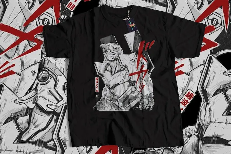 

Unit-01 UNISEX T SHIRT, Anime t-shirt, video graphic t-shirt, manga t-shirt, unique anime tee