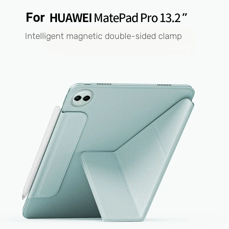 

For Huawei MatePad Pro 13.2 2023 Case Multi-angle Folding Smart Flip PU Leather Tablet Cover For Matpad Pro 13.2 inch PCE-W30