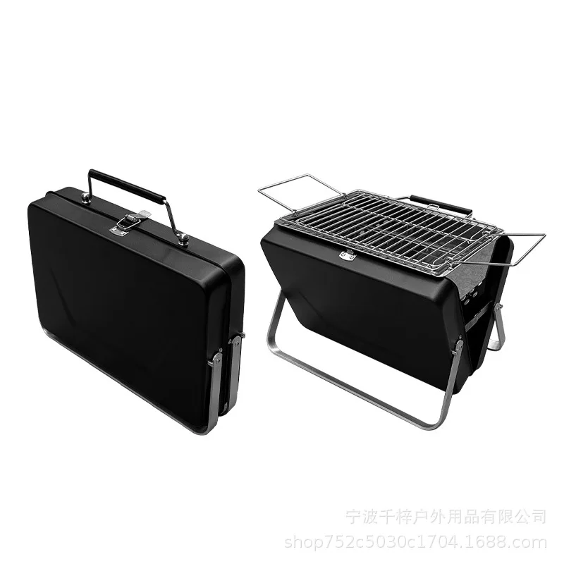 

Outdoor Charcoal Barbecue Grill, Portable Barbecue Grill, Foldable Portable Outdoor Mini Barbecue Grill, Complete Set
