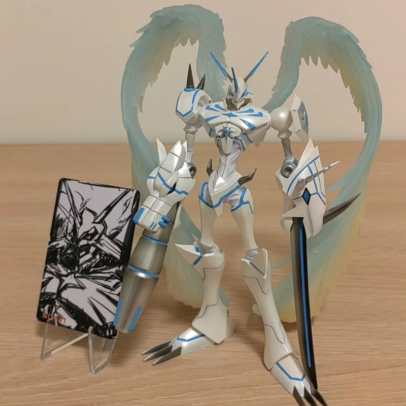 

Digimon Adventure Omegamon Action Figure - Anime Statue Collection Doll Desk Decoration Model Customized Toy for Kids