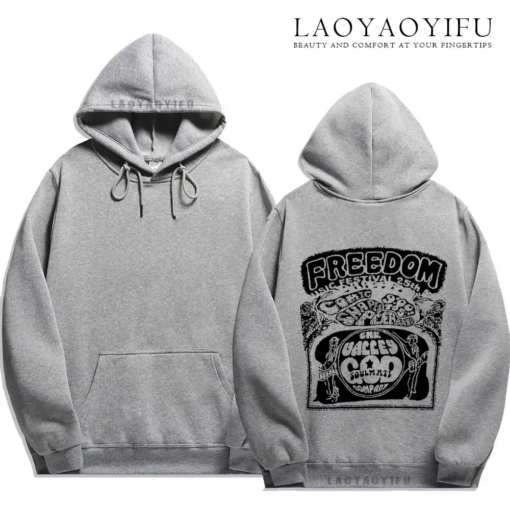 Hoodies de mangas compridas unisex, moletom de inverno, novo estilo, chore de medo, Gary, dupla face, tamanho XS-3XL