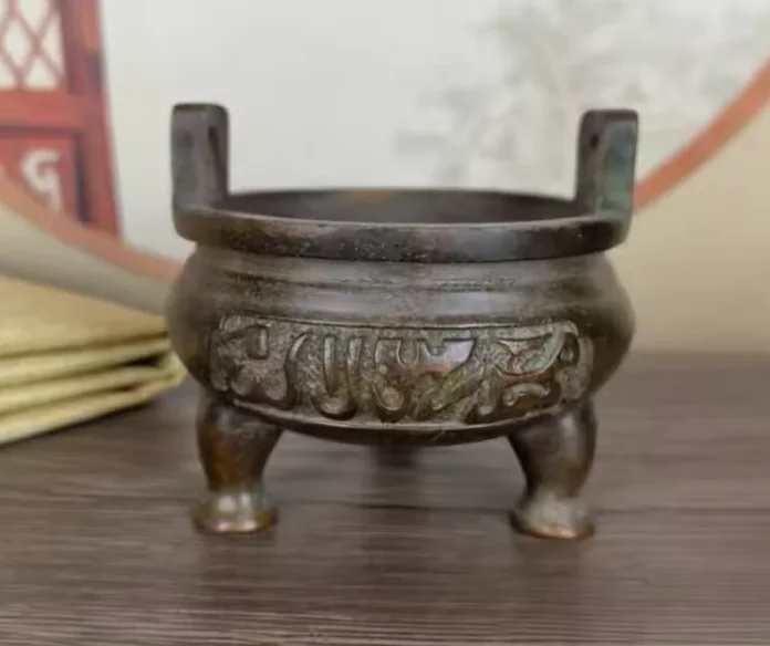 Antique Bronze Incense Burner 