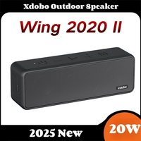 20W XDOBO Outdoor Bluetooth Speaker Wireless Subwoofer Waterproof For Hiking / Riding / Camping Travel Loudspeaker Music Box