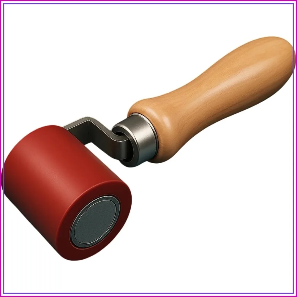 

Ergonomic Silicone Seam Roller 1-7/16" Dia x 1-3/4" for Roofing & Welding