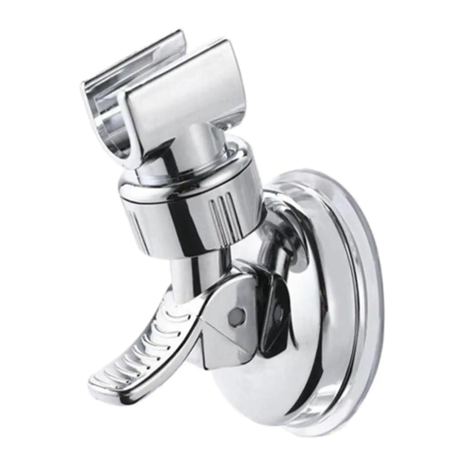 Adjustable Shower Head Bracket, Suction Cup Shower Holder Wall Mounted for Bathroom , 50x50x50mm