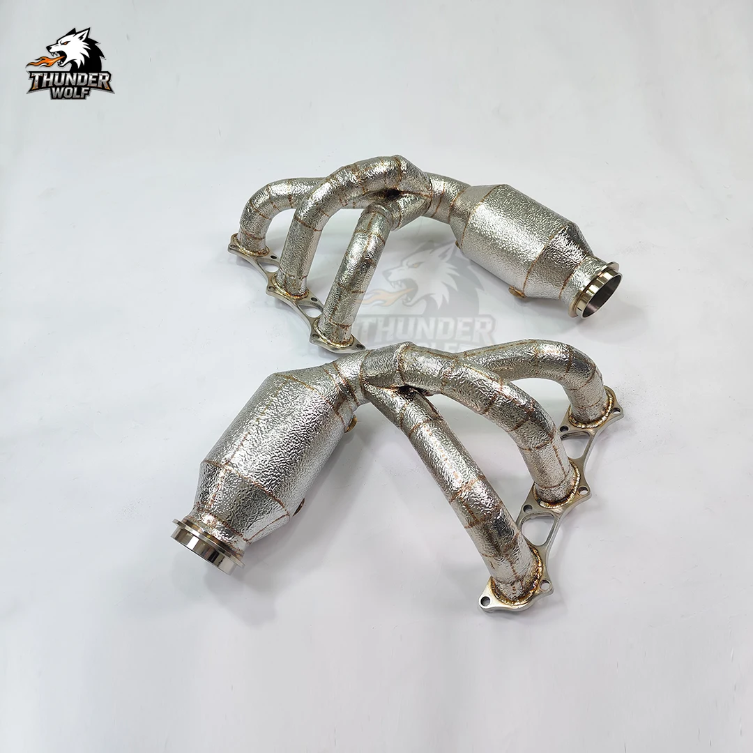 

New ODM Hetu for 911 991.1 GT3/991.2 GT3 High Performance Exhausted Headers Manifold with Catalysis Tuning Kits