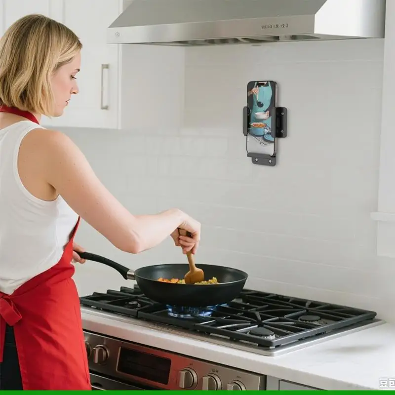 U55C ABS Tablets Wall Mount With SelfLocking Mechanism For Recipes Videos Presentations And More